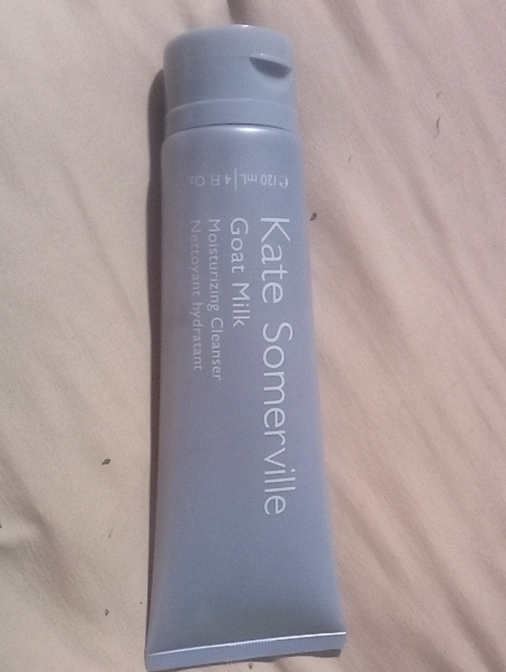 Kate Somerville Light Blue Goat Milk Moisturizing Cleanser Tube